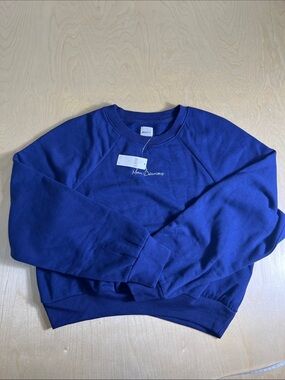 Maeve Royal Blue Women's Crewneck Sweatshirt size XL